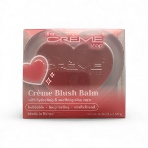 The Crème Shop Lovestruck Cream Blush Balm Korean Makeup